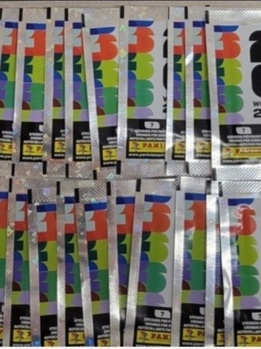 24 Panini World Cup 2026 Sticker Packs